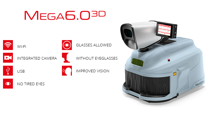 Лазерная установка Mega 6.0 3D (245 Дж)